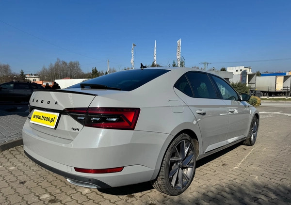 Skoda Superb cena 123900 przebieg: 119000, rok produkcji 2022 z Gorzów Wielkopolski małe 254